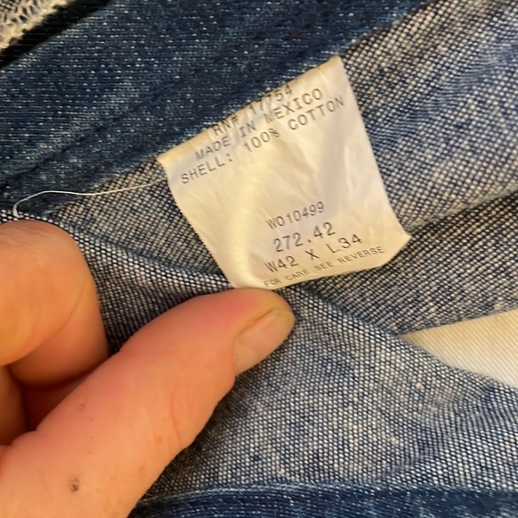 Vintage Key “imperial” denim overalls. - Picture 8 of 8